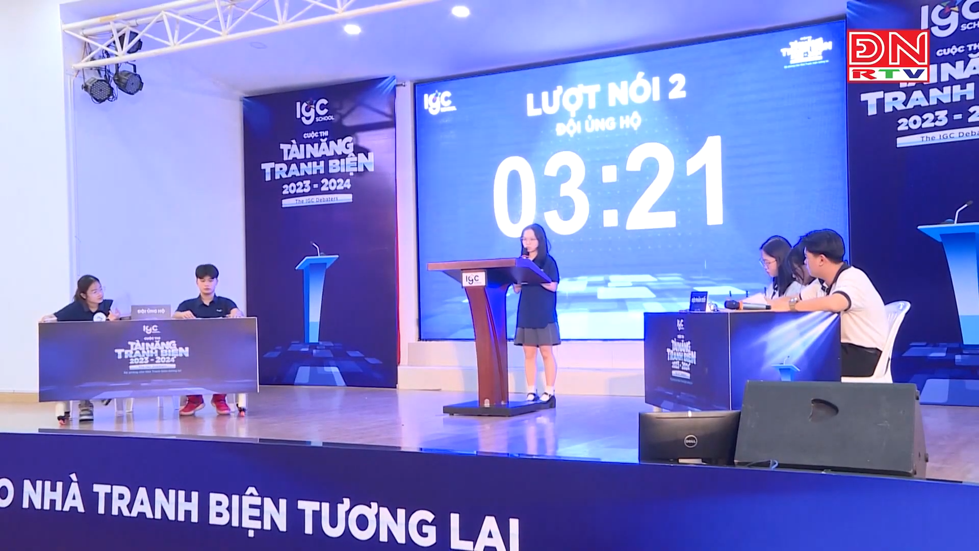 Đài PT&TH Đồng Nai đưa tin về cuộc thi Tài năng tranh biện - The IGC Debaters 2023-2024