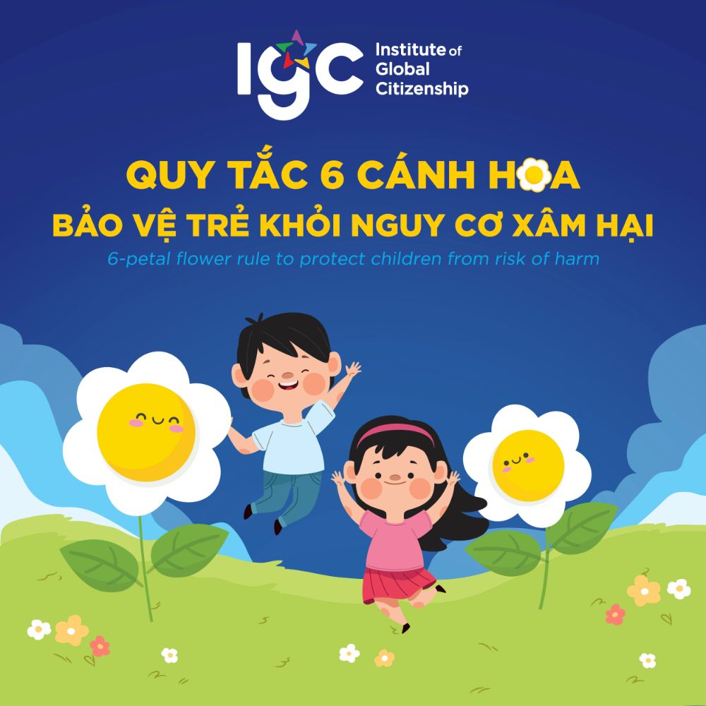 QUY TẮC 6 CÁNH HOA BẢO VỆ TRẺ KHỎI NGUY CƠ XÂM HẠI