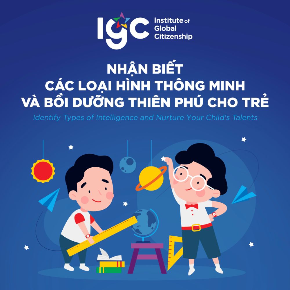 NHẬN BIẾT CÁC LOẠI HÌNH THÔNG MINH VÀ BỒI DƯỠNG THIÊN PHÚ CHO TRẺ