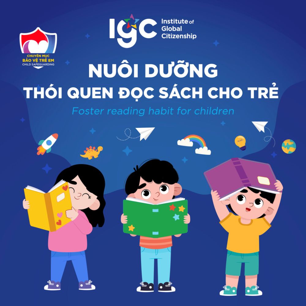 NUÔI DƯỠNG THÓI QUEN ĐỌC SÁCH CHO TRẺ