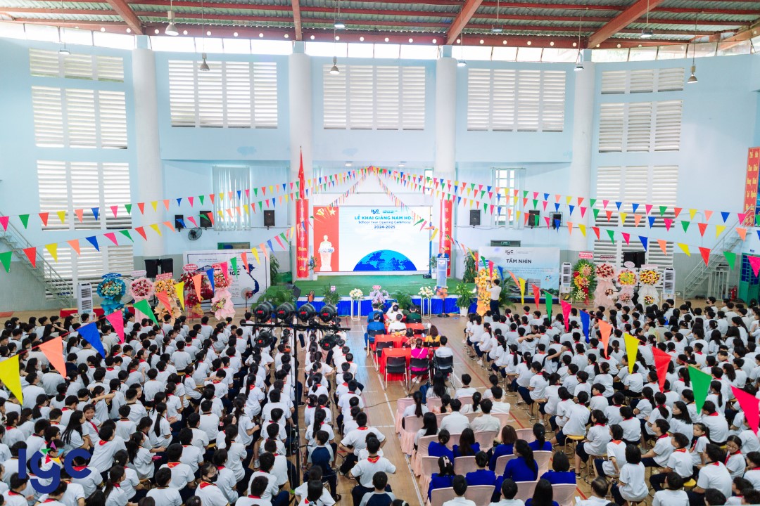 Muôn sắc ngày khai trường tại Hệ thống Trường Phổ thông Liên cấp IGC School