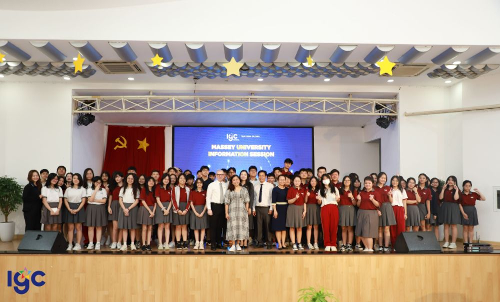 IGC School đón đại diện trường Đại học Massey đến tham quan và chia sẻ cơ hội học tập tại New Zealand