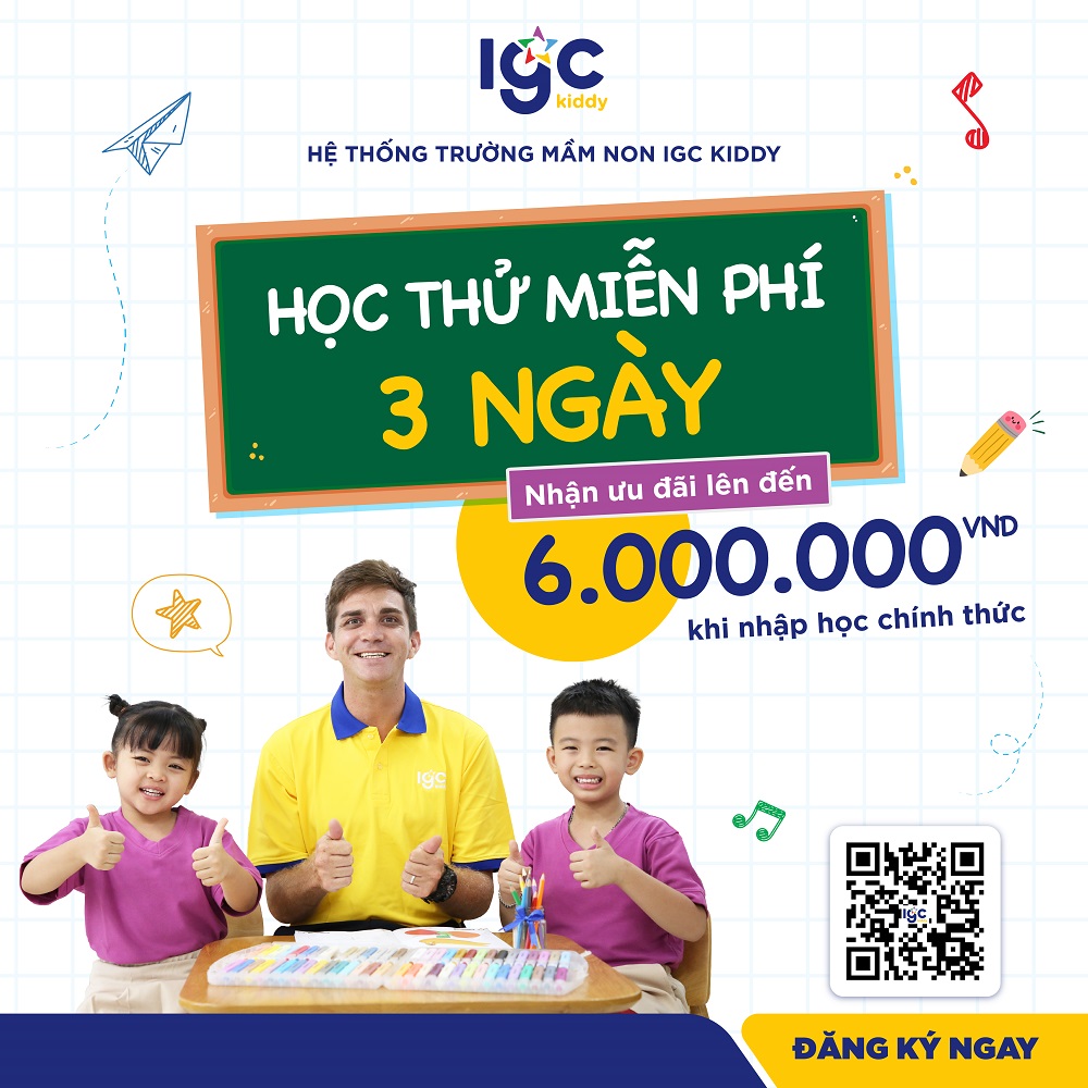 Tháng 10 rộn ràng cùng ưu đãi đặc biệt tại IGC Kiddy