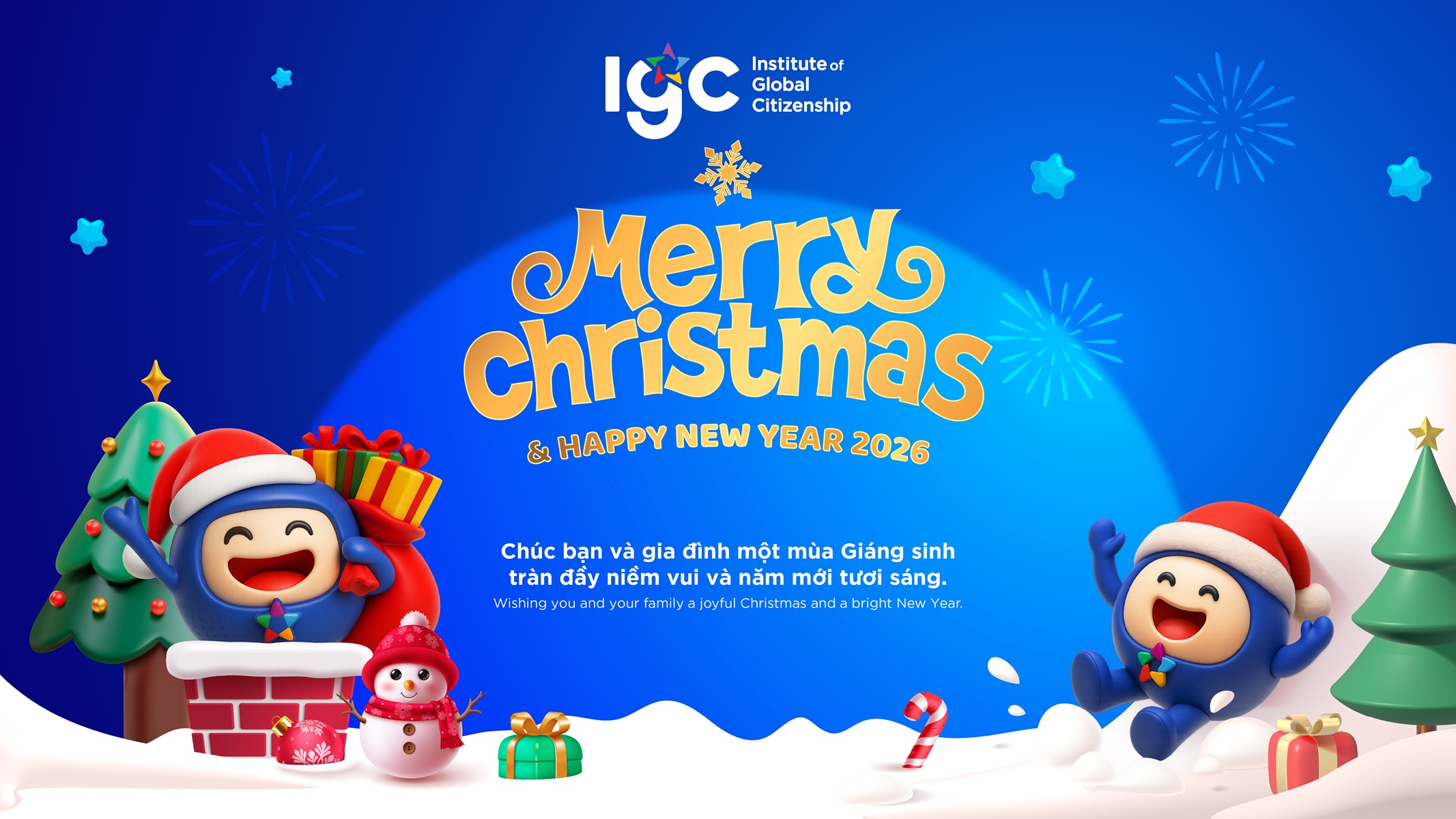 Món Quà Giáng Sinh & Năm Mới Đặc Biệt Từ Học Sinh IGC