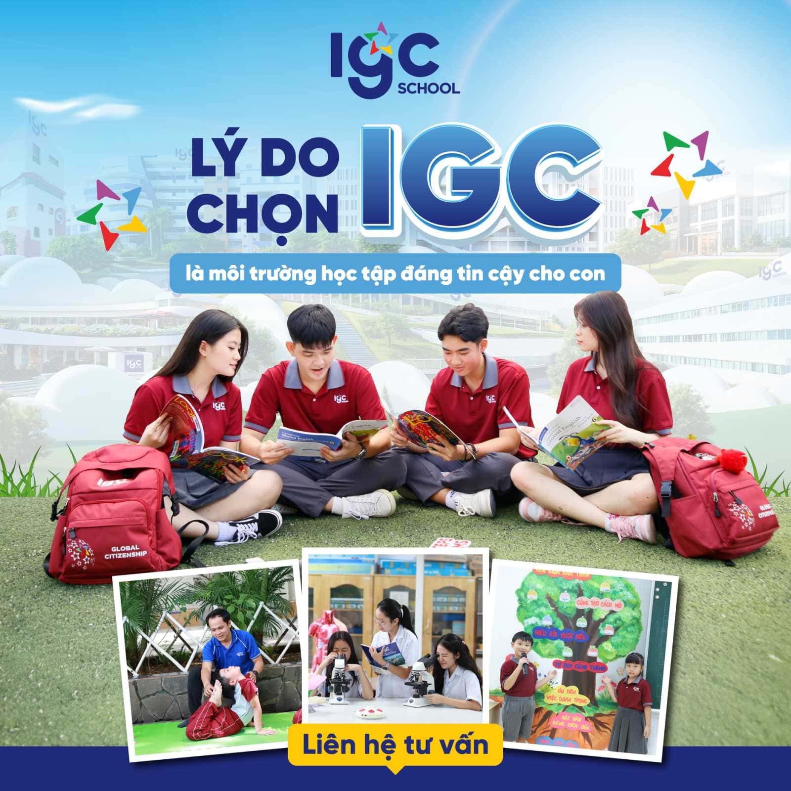 Lý do chọn IGC là môi trường học tập đáng tin cậy cho con