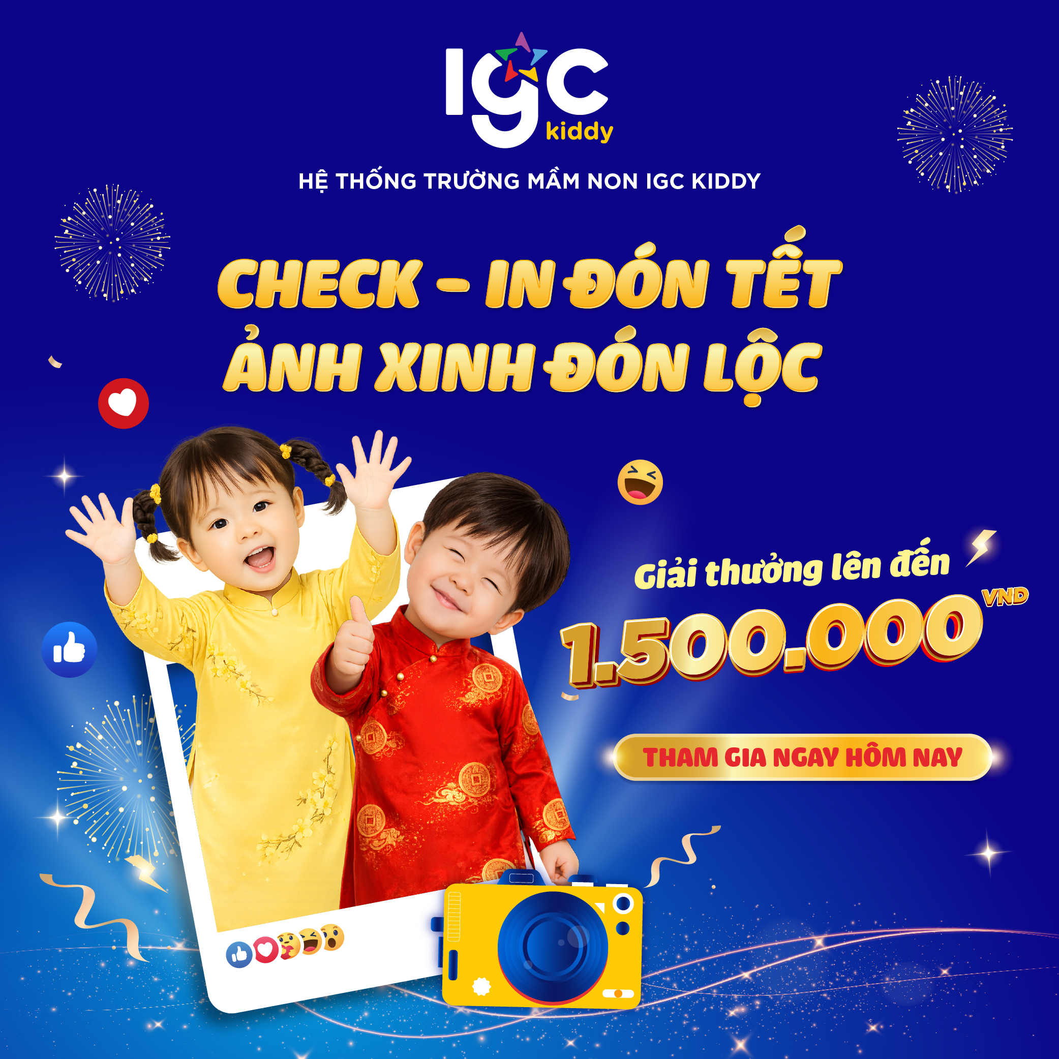 MINIGAME: CHECK-IN ĐÓN TẾT – ẢNH XINH ĐÓN LỘC