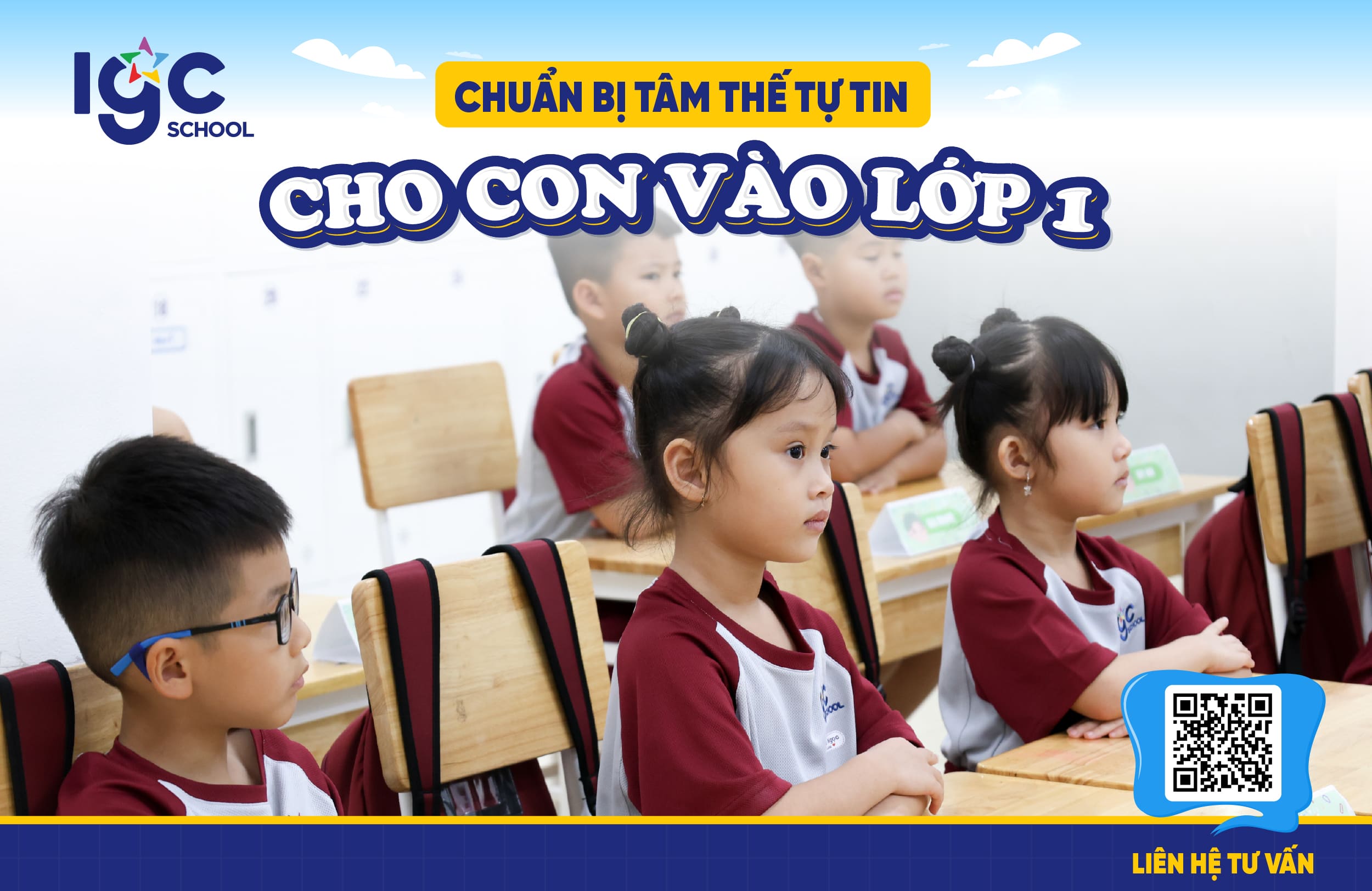 Niềm vui khởi đầu - chuẩn bị tâm thế tự tin cho con vào lớp 1