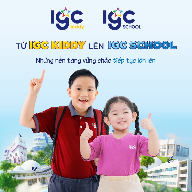 Từ IGC Kiddy lên IGC School: Con đổi cấp học, những nền tảng tốt vẫn được tiếp nối