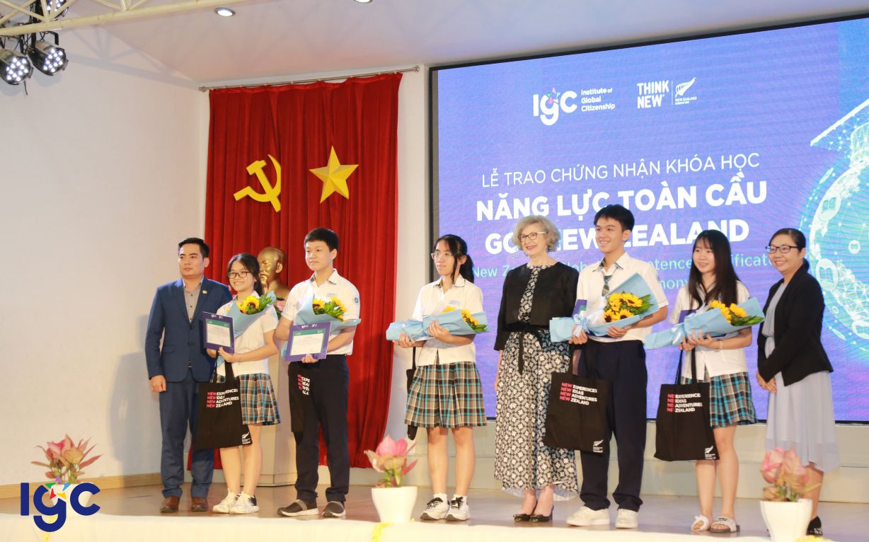 IGC School Trao học bổng GCC New Zealand