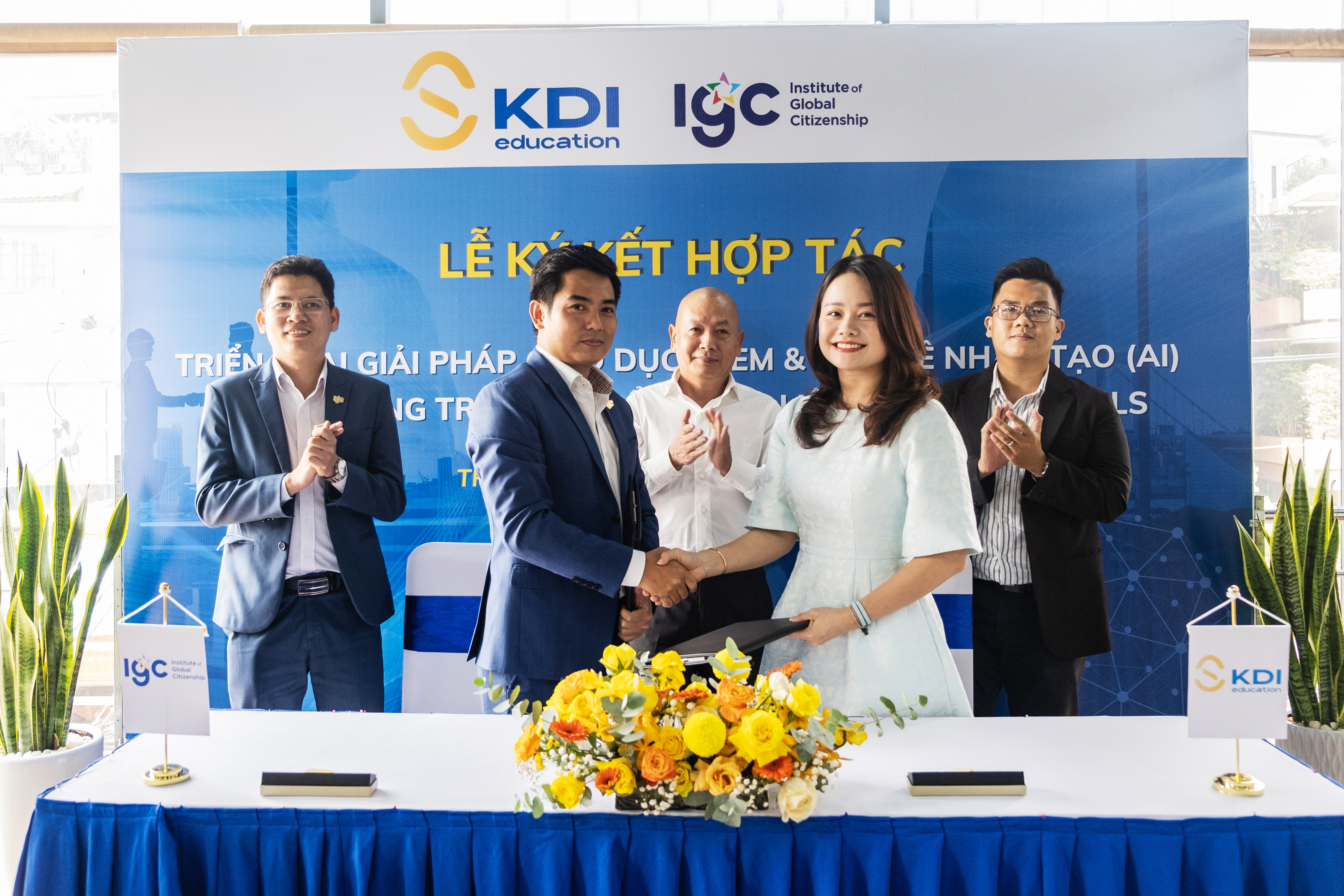 IGC Group hợp tác cùng KDI Education triển khai Giải pháp Giáo dục STEM và Trí tuệ nhân tạo (AI)